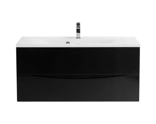 Купить Тумба Nero Lucido 109,6 см BelBagno Marino MARINO-1100-2C-SO-NL-P в магазине сантехники Santeh-Crystal.ru