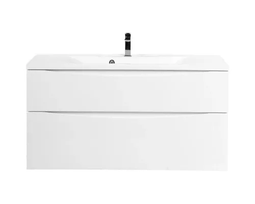 Приобрести Тумба Bianco Lucido 109,6 см BelBagno Marino MARINO-H60-1100-2C-SO-BL-P в магазине сантехники Santeh-Crystal.ru