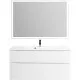 Приобрести Тумба Bianco Lucido 109,6 см BelBagno Marino MARINO-H60-1100-2C-SO-BL-P в магазине сантехники Santeh-Crystal.ru