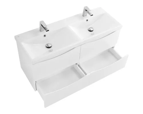Приобрести Тумба Bianco Lucido 117,2 см BelBagno Marino MARINO-CER-1200-4C-SO-2-BL-P в магазине сантехники Santeh-Crystal.ru