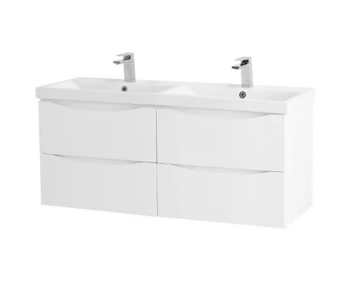Приобрести Тумба Bianco Lucido 117,2 см BelBagno Marino MARINO-CER-1200-4C-SO-2-BL-P в магазине сантехники Santeh-Crystal.ru