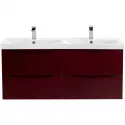 Тумба Bordo Lucido 117,2 см BelBagno Marino MARINO-CER-1200-4C-SO-2-BRDL-P