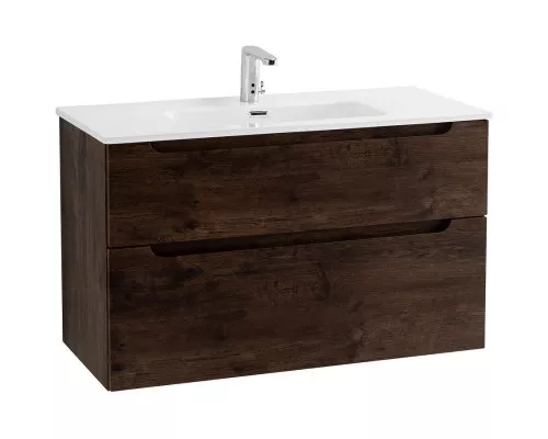 Купить Тумба Rovere Moro 99,6 см BelBagno Etna ETNA-H60-1000-2C-SO-RW-P в магазине сантехники Santeh-Crystal.ru