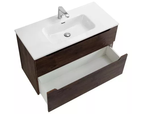 Купить Тумба Rovere Moro 99,6 см BelBagno Etna ETNA-H60-1000-2C-SO-RW-P в магазине сантехники Santeh-Crystal.ru