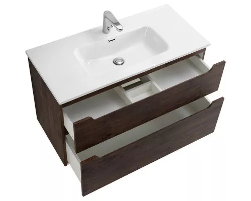 Купить Тумба Rovere Moro 99,6 см BelBagno Etna ETNA-H60-1000-2C-SO-RW-P в магазине сантехники Santeh-Crystal.ru