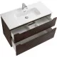 Купить Тумба Rovere Moro 99,6 см BelBagno Etna ETNA-H60-1000-2C-SO-RW-P в магазине сантехники Santeh-Crystal.ru