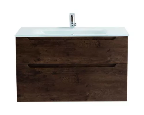 Купить Тумба Rovere Moro 99,6 см BelBagno Etna ETNA-H60-1000-2C-SO-RW-P в магазине сантехники Santeh-Crystal.ru