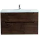 Купить Тумба Rovere Moro 99,6 см BelBagno Etna ETNA-H60-1000-2C-SO-RW-P в магазине сантехники Santeh-Crystal.ru