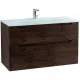 Купить Тумба Rovere Moro 99,6 см BelBagno Etna ETNA-H60-1000-2C-SO-RW-P в магазине сантехники Santeh-Crystal.ru