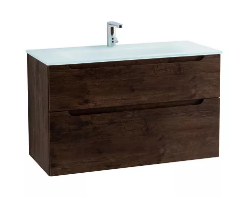 Купить Тумба Rovere Moro 99,6 см BelBagno Etna ETNA-H60-1000-2C-SO-RW-P в магазине сантехники Santeh-Crystal.ru