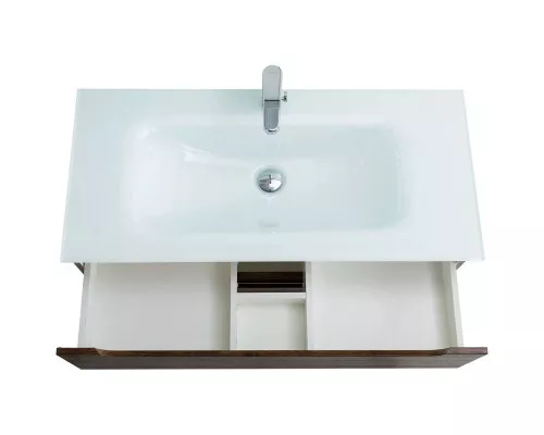 Купить Тумба Rovere Moro 99,6 см BelBagno Etna ETNA-H60-1000-2C-SO-RW-P в магазине сантехники Santeh-Crystal.ru