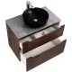Купить Тумба Rovere Moro 99,6 см BelBagno Etna ETNA-H60-1000-2C-SO-RW-P в магазине сантехники Santeh-Crystal.ru