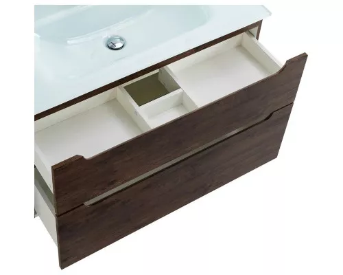 Купить Тумба Rovere Moro 99,6 см BelBagno Etna ETNA-H60-1000-2C-SO-RW-P в магазине сантехники Santeh-Crystal.ru