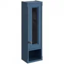 Шкаф одностворчатый синий матовый R Caprigo Jardin 10490R-B036