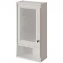 Шкаф одностворчатый белый матовый L Caprigo Jardin 10492L-B031G