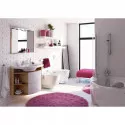 Зеркало с подсветкой береза/белый 78х68 см Ravak Rosa M 780 R X000000161