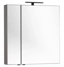 Зеркальный шкаф 79,8х85 см дуб антик Aquanet Эвора 00182741