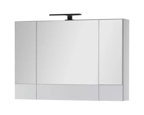 Купить Зеркальный шкаф 100х67 см белый Aquanet Верона 00175383 в магазине сантехники Santeh-Crystal.ru