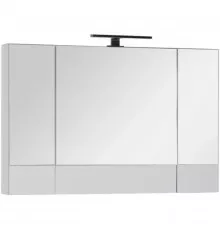 Зеркальный шкаф 100х67 см белый Aquanet Верона 00175383