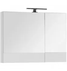 Зеркальный шкаф 90х67 см белый Aquanet Верона 00172339