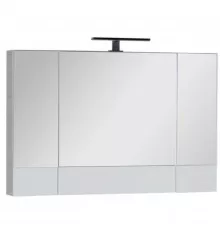 Зеркальный шкаф 100х67 см белый Aquanet Нота 00165372