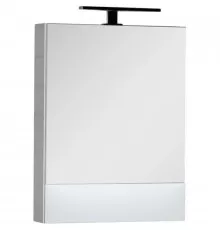 Зеркальный шкаф 58х67 см белый Aquanet Нота 00165370