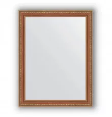Зеркало 65х85 см бронзовые бусы на дереве Evoform Definite BY 3171