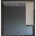 Зеркальный шкаф 77х106 см белый ASB-Mebel Мессина