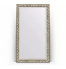 Зеркало напольное 115х205 см барокко серебро Evoform Exclusive Floor BY 6174