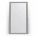 Зеркало напольное 111х201 см чеканка серебряная Evoform Exclusive-G Floor BY 6386 Зеркало напольное 111х201 см чеканка серебряная Evoform Exclusive-G Floor BY 6386