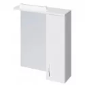 Зеркальный шкаф белый глянец 60х70 см Cersanit Erica New LS-ERN60-OS