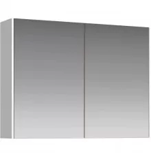 Зеркальный шкаф 80х60 см белый глянец Aqwella 5 Stars Mobi MOB0408/ MOB0717W/ Z