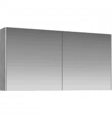 Зеркальный шкаф 120х60 см бетон светлый Aqwella 5 Stars Mobi MOB0412/ MOB0717BS/ Z