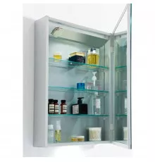 Зеркальный шкаф с нижней подсветкой 60х70 см BelBagno SPC-1A-DL-BL-600