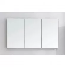 Зеркальный шкаф с нижней подсветкой 120х70 см BelBagno SPC-3A-DL-BL-1200