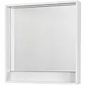 Зеркало белый глянец 80х85 см Акватон Капри 1A230402KP010