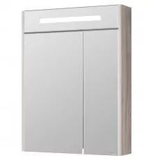 Зеркальный шкаф дуб фьорд 60х78 см Акватон Сильва 1A216202SIW60