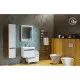 Купить Зеркальный шкаф 60х85 см белый глянец Акватон Капри 1A230302KP010 в магазине сантехники Santeh-Crystal.ru