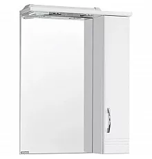 Зеркальный шкаф 58,6х79,8 см белый глянец R Акватон Онда 1A009802ON01R