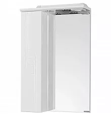 Зеркальный шкаф 50х79,8 см белый глянец L Акватон Панда 1A007402PD01L