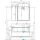 Заказать Зеркало 70х85 см дуб кантри Акватон Терра 1A247002TEDY0 в магазине сантехники Santeh-Crystal.ru