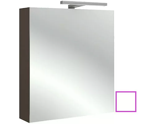 Заказать Зеркальный шкаф левосторонний белый 60х65 см Jacob Delafon Odeon Up EB795GRU-N18 в магазине сантехники Santeh-Crystal.ru