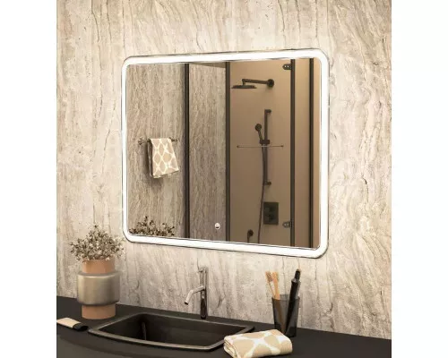 Приобрести Зеркало 90х80 см Art&Max Vita AM-Vit-900-800-DS-F в магазине сантехники Santeh-Crystal.ru