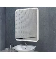 Зеркальный шкаф 80х80 см белый R Art&Max Verona AM-Ver-800-800-2D-R-DS-F