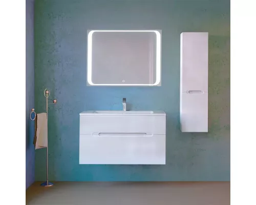 Купить Зеркало 91,5х68,5 см Jorno Modul Mol.02.92/W в магазине сантехники Santeh-Crystal.ru
