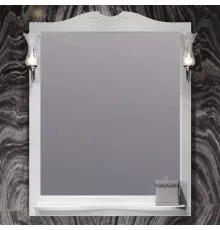 Зеркало 80х103,5 см белый матовый Opadiris Клио/Брунелла