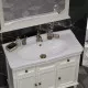 Приобрести Зеркало 104,5х94,5 см слоновая кость Opadiris Кантара 00-00003717 в магазине сантехники Santeh-Crystal.ru