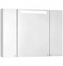 Зеркальный шкаф 100х75 см белый глянец Акватон Мадрид 1A111602MA010