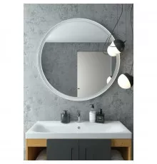 Зеркало 100х100 см Art&Max Napoli AM-Nap-1000-DS-F-White