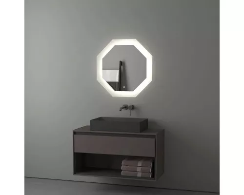 Приобрести Зеркало 70х70 см Evoform Ledshine BY 2604 в магазине сантехники Santeh-Crystal.ru